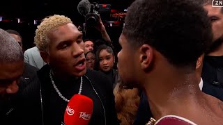 Shakur Stevenson & Conor Benn CLASH After Teofimo Lopez Win