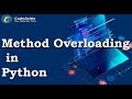 Method Overloading in Python ||Python Polymorphism - OOPS||Python Tutorial||Learn Python Programming