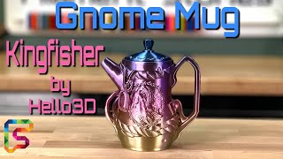 3D Printed Gnome Mug in amazing Kingfisher Transition PLA