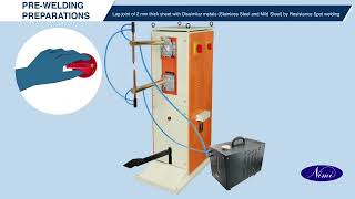 Make lap joint of 2 mm thick sheet with dissimilar metals by spot welding |NIMI | DIGITAL |BENGALI |