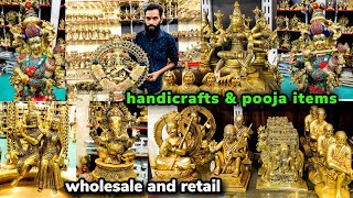 god statue shop in chennai | handicrafts | brass pooja items | Malabar mani vlog