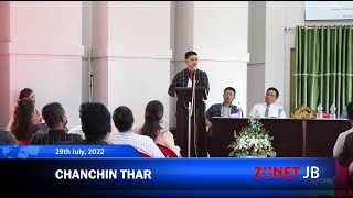 Chanchinthar [29th July, 2022][Zonet Lunglei