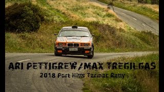 Ari Pettigrew/Max Tregilgas BMW M42 2018 Port Hills Tarmac Rally