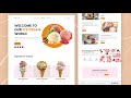 Create A Responsive Ice Cream Shop Website Using HTML CSS & JavaScript