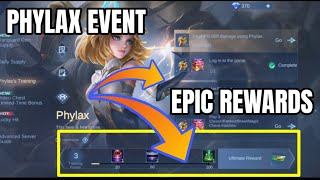 Phylax Upcoming Event | Super Epic Reward | Free Hero Phylax | MLBB