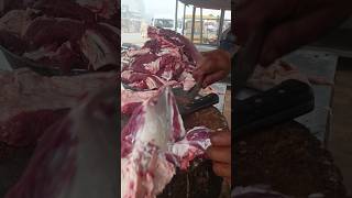 Khunjha meat joint cutting on bone #beef #food