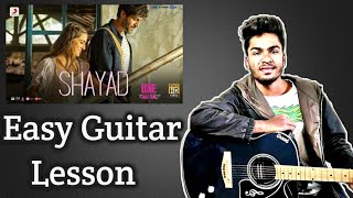 Shayad - Love Aaj Kal | Arijit Singh | Song Easy Guitar Lesson By Acoustic Ash