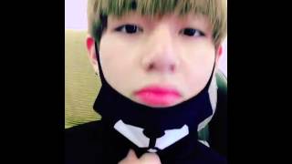 《V》160122 다녀오께요 헣_@BTS_twt