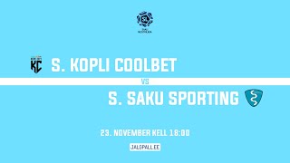 S. Kopli City FC - S. Saku Sporting, Saalijalgpalli meistriliiga 2024