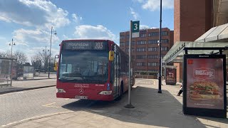 RATP Bus Route 203@MCL30302/BD11 LWO (Staines - Hounslow)