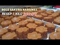 RESEP BOLU SAKURA 1 KILO || mudah,murah,jadi banyak