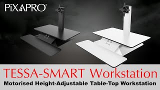 Tessa Smart - Motorised Height-Adjustable Table-Top Workstation