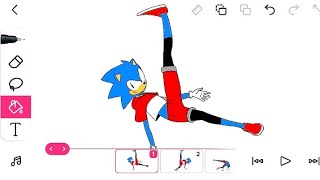 How to animate sonic