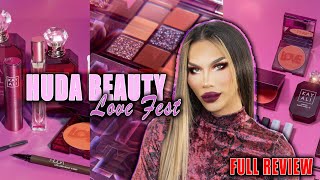 FIRST IMPRESSION & HONEST REVIEW HUDA BEAUTY & GIVEAWAY WINNER! - LOVEFEST COLLECTION! | Kimora Blac