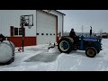 plowing snow ford 3000