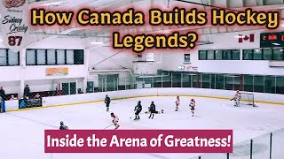 🍁❤️Cole Harbour Hockey Arena – Home of National Hockey Legends Sidney Crosby \u0026 Nathan MacKinnon! 🏒✨