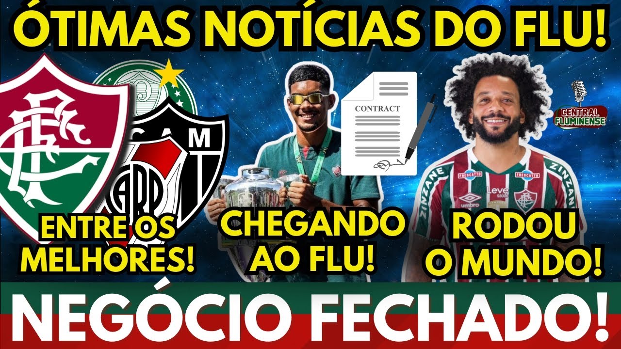 🚨NEGÓCIO FECHADO! FLUMINENSE CONTRATA LATERAL DIREITO. ÓTIMAS NOTÍCIAS ...