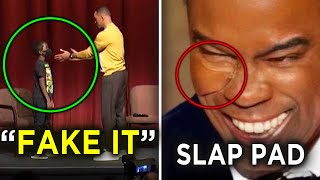 Will Smith Shows FAN How to FAKE SLAP.. 😨 ( Video REVEALS ) - Will Smith Slaps Chris Rock