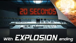 20 sec Exploding Missile Command Digital Countdown Timer