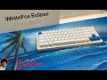 Bob Ross Deskmat + WhiteFox Eclipse Keyboard = Aesthetic