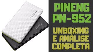 UNBOXING E ANÁLISE COMPLETA POWERBANK PINENG PN-952