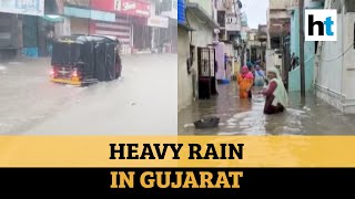 Gujarat rains: Inundated houses, waterlogged streets; NDRF deployed