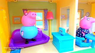 Shopping KITCHEN SET at Peppa Pig Little Grocery Store! itsplaytime612