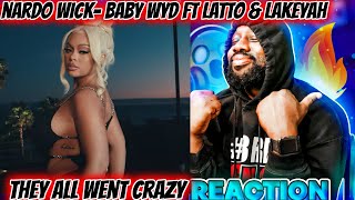 FIRST TIME HEARING Nardo Wick - Baby Wyd (Remix) ft. Latto & Lakeyah [Official Video] 23rd Reaction