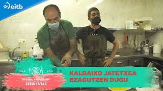 Kalbaixo jatetxeak produktu freskoak eta baserritik ekarritakoak eskaintzen ditu