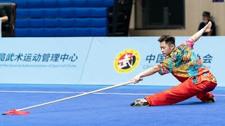 男子枪术 第5名 孙安 宁夏 9.590分 2022年“贵人道”杯全国武术套路锦标赛 China National Wushu Taolu Championships