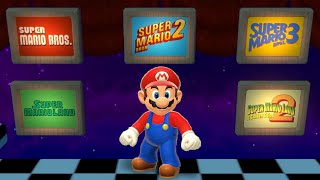 The GREATEST 2D Mario Games Recreated in Super Mario 3D World
