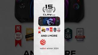 MSI Claw Grabbing 1 More Award - Red Dot Award Product Design 2024 | MSI