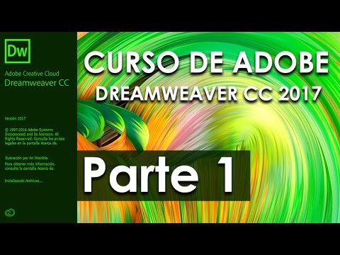 Tutorial De Adobe Dreamweaver CC 2017 - Parte 1 - YouTube