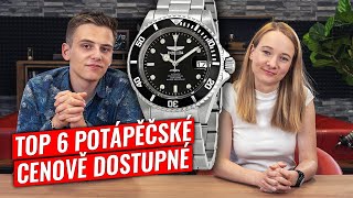 TOP 6: Potápěčské hodinky (cenově dostupné)