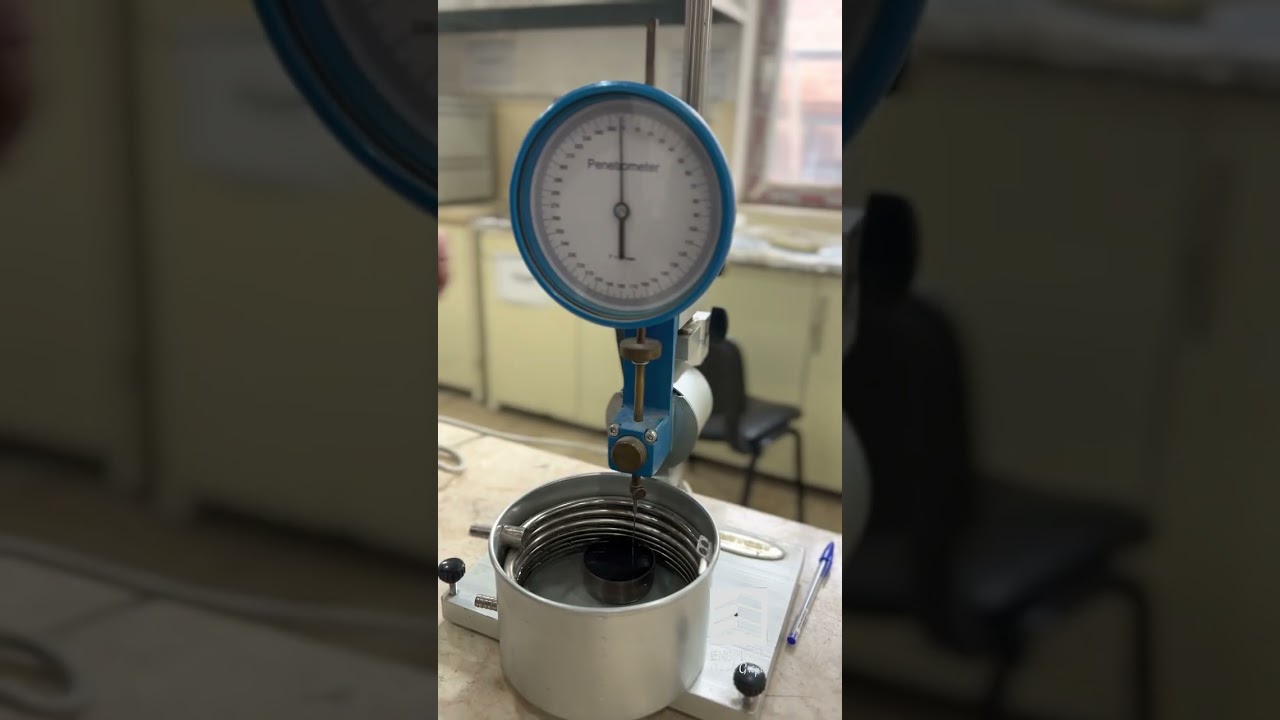 Penetration Test Of Bitumen (Asphalt Technology) - YouTube