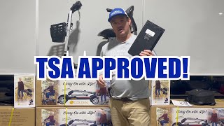 TSA Compliant Travel Friendly Scooter CarryOn