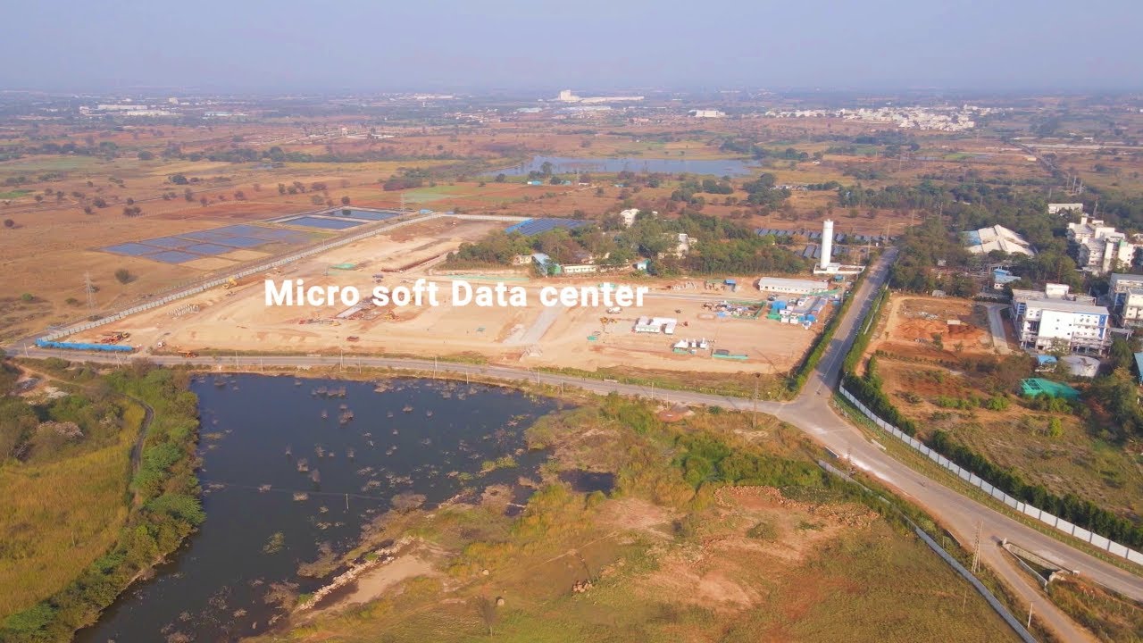 Microsoft New Data Centers In #hyderabad | #infra #developments - YouTube