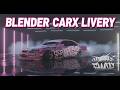 Carx livery tutorial (Photoshop and Blender)