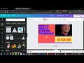 የዩቱብ ተምኔል አሰራር በቀላሉ በካንቫ youtube thumbnail canva how to make youtube thumbnail