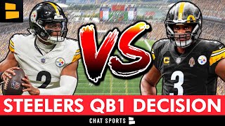 Steelers QB Breakdown: Making The Case For BOTH Justin Fields \u0026 Russell Wilson To Be QB1 In 2025