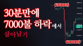 비트코인 7천불 하락장에서 살아 남는 방법 (나씨의 차트 매매 복기)