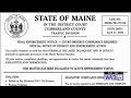 Maine courts warn of traffic-ticket text scams