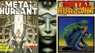 Metal Hurlant Heavy Metal Collection HR Giger's NECRONOMICON Issue 21 Sci-fi Horror Fantasy ART