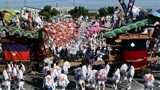 華麗で勇壮、苅田山笠　福岡