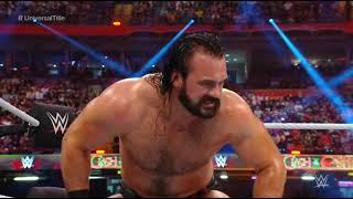 wwe roman reigns vs drew mcintyre clash at the castle full match