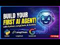Build Your First AI Agent with Python, LangChain, and Gemini!