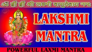 LAXMI MANTRA 108 TIMES ॐ ह्रीं ह्रीं श्री लक्ष्मी वासुदेवाय नम:।महालक्ष्मी मंत्र laxmimantraformoney