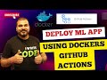How To Deploy Machine Learning Models Using Docker And Github Action In Heroku