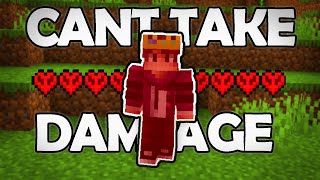 How I Beat Minecraft WITHOUT TAKING DAMAGE