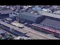 🌸 京都の《 トロッコ嵯峨駅 》周辺 google aerial view around